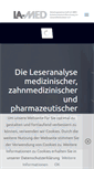 Mobile Screenshot of la-med.de