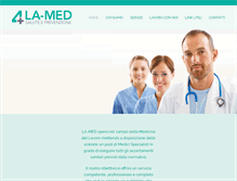 Tablet Screenshot of la-med.it